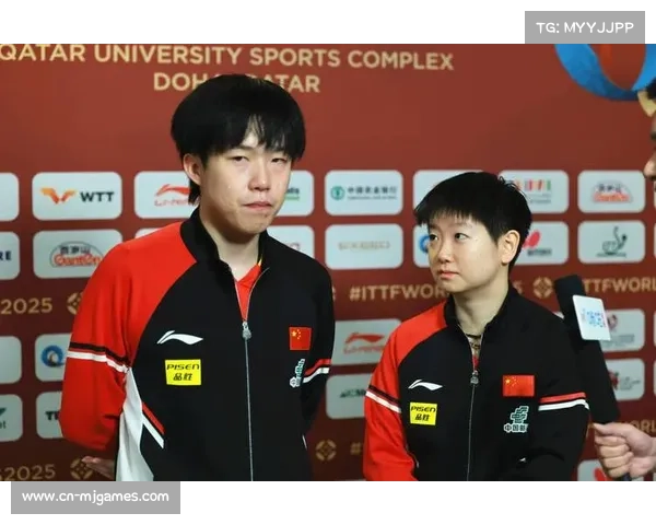 王楚钦孙颖莎混双组合混团世界杯表现稳健，成国乒得分保障